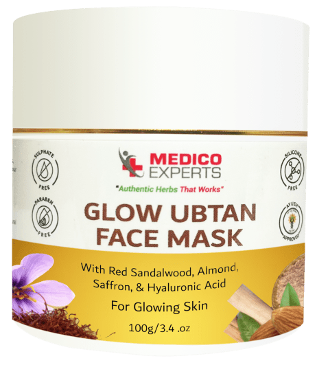 MedicoExperts Glow Ubtan Face Mask for Glowing Skin